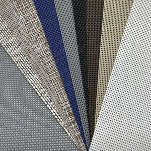 Tissu coloré de maille de polyester enduit de PVC de Teslin de textile de 1100D pour le trampoline élastique de <span class=keywords><strong>lit</strong></span>, salon de chaise de plage - Product Image 5