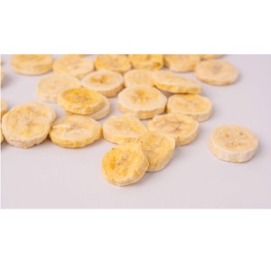 Bulk Packaging Vietnam Grown BRCGS ISO Free Sample Crispy Sliced Fruit Natural Sweetness Healthy FD Freeze-Dried <b>Banana</b> Snack - Product Image 1