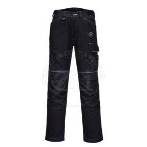 Pantalon de travail haute visibilité ignifuge, protection anti-arc électrique, en denim de coton réfléchissant, vêtement de protection cargo - Product Image 1