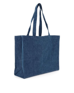 Sac en jean stockage quotidien fêtes appropriées cadeau sac à provisions réutilisable fabriqué en matériau de haute qualité avec logo personnalisé - Product Image 5
