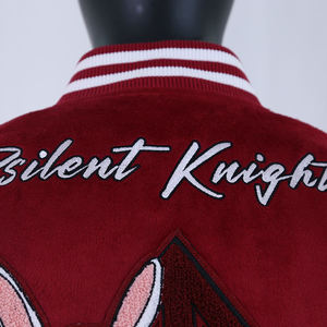 แจ็คเก็ตวาร์ซิตี้คอตั้งแฟชั่น สตรีทแวร์ ขายดี สไตล์เท่ ปักลายเชนิลล์ แจ็คเก็ตฤดูหนาวสำหรับผู้ชาย - Product Image 3