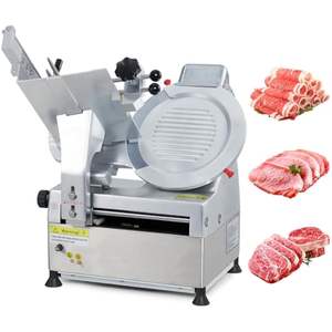 Rebanadora de Carne Automática de 550W, Cuchilla de Acero al Carbono de 12 Pulgadas, Rebanadora Comercial para Delicatessen, Grosor Ajustable de 0 a 16 mm - Product Image 2