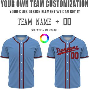 ชุดเครื่องแบบเบสบอลกระดุมโพลีเอสเตอร์สำหรับผู้ชายชุดเสื้อเจอร์ซีย์ธรรมดาแบบระเหิดชุดกีฬาซอฟต์บอลขนาดใหญ่พิเศษดีไซน์ราคาถูกสำหรับผู้ชาย - Product Image 5