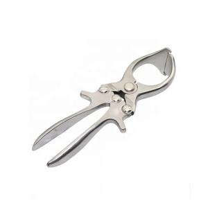 Pinzas de Castración sin Sangre de Acero Inoxidable con Cuchilla Afilada, Pinzas de Sujeción para Ganado Ovino, Cirugía Veterinaria - Product Image 6