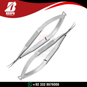Tijeras Vannas Premium de Acero Inoxidable, Rectas y Curvas, Reutilizables, para Oftalmología, Neurocirugía, Estética, Microcirugía, Herramienta Quirúrgica - Product Image 6