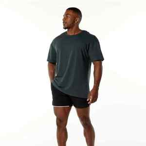 Nouveaux produits de haute qualité les plus vendus au Pakistan fabriqués à chaud Gym t-shirt conception hommes nouvelle mode poids léger hommes Gym t-shirts - Product Image 2