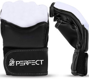 Gants de gymnastique personnalisés en gros Matériau en cuir Poignées antidérapantes sans doigts Gants d'haltérophilie pour adultes unisexes - Product Image 5