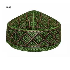 Nuevo diseño personalizado rezando Topi musulmán islámico sombreros árabe turco impreso musulmán oraciones gorra Casual musulmán hombres sombreros al por mayor - Product Image 3