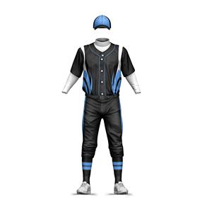 Uniforme de béisbol para hombre de calidad superior Ligero 100% Poliéster Ropa deportiva transpirable Logotipo personalizado Impresión OEM Conjuntos Styl - Product Image 3