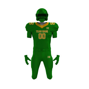 Conjuntos de uniformes de fútbol americano de 12 paneles Uniformes de ropa de equipo de fútbol americano deportivos impresos personalizados - Product Image 2