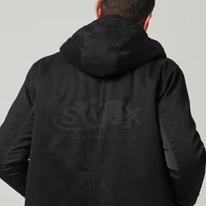 Parka de Cola de Pescado de Manga Larga para Hombre, Servicio OEM, Diseño Personalizado, Color y Diseño a Medida - Product Image 6