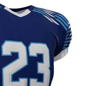 Tenue d'équipe de football américain, uniforme de football américain de haute qualité, couleur personnalisée, 100% polyester, en vente en ligne - Product Image 6