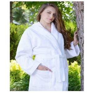 % 100 Peignoirs unisexes en coton éponge - Product Image 1