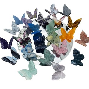 3D Gemstone Butterfly <b>Natural</b> <b>Crystal</b> Butterfly Sitting <b>Crystal</b> Butterfly - Product Image 2