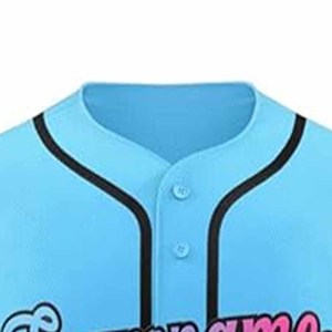Venta al por mayor de fábrica, camisetas de béisbol personalizadas, camiseta de béisbol, uniforme de béisbol de competición juvenil - Product Image 2