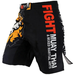Shorts imprimés personnalisés de tigre de Muay Thai de MMA meilleure qualité shorts de vêtements de fitness de Jiu Jitsu shorts d'entraînement d'arts martiaux en gros - Product Image 5