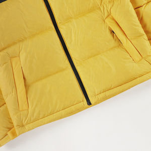 Veste matelassée pour homme Manteaux d'hiver personnalisés OEM Veste en duvet pour homme à col montant Veste matelassée pour homme - Product Image 6