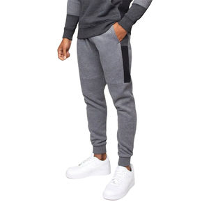 Pull à capuche de couleur unie pour hommes, sweat à capuche et pantalon de survêtement deux pièces - Product Image 6