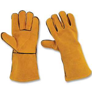 Gants de travail d'usage général Sécurité Soudage Construction Conducteur Gants de gréeur en cuir à prix compétitif - Product Image 2