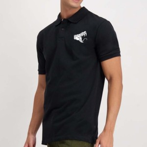 Camisas de Golf de Manga Corta para Hombre, Personalizadas al por Mayor, Tejidas y Bordadas, 100% Algodón, Transpirables, de Secado Rápido, Estilo Urbano - Product Image 3