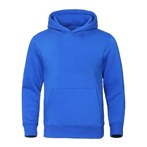 เสื้อมีฮู้ดแบบสวมหัวโอเวอร์ไซส์ผ้าฝ้ายผสมแบบกำหนดเองผ้ามัดย้อมและเส้นด้ายย้อมสีพื้นฐาน - Product Image 3