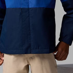 Veste tendance pour garçons à manches longues, design à blocs de couleur, avec poches avant, avec logo personnalisé et capuche confortable 2026 - Product Image 4
