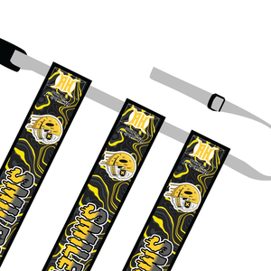 Cinturón de entrenamiento de tres banderas de fútbol personalizable 7v7 banderas de triple amenaza para jóvenes adultos equipo de fútbol americano nombre ropa deportiva - Product Image 2