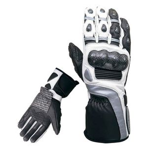 Motorcycle <b>gloves</b> with perforated <b>suede</b> breathable leather lightweight stylish cut and secure comfortable protective grip - Product Image 4
