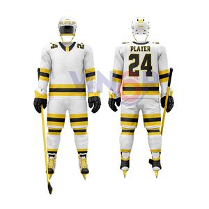 Uniformes de hockey sur glace de dernière génération, meilleur produit en vente, fabriqué au Pakistan, meilleur matériau, nouveau modèle, uniforme de hockey sur glace le plus vendu - Product Image 3