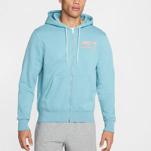 เสื้อฮู้ดดี้แบบสวมหัวสั่งทำพิเศษ ผ้าหนา น้ำหนักมาก แบบยูนิเซ็กซ์ ปักลาย เสื้อสเวตเชิ้ต 100% ผ้าฝ้ายถัก พิมพ์ลาย เสื้อฮู้ดดี้ฤดูหนาว พร้อม Ako - Product Image 1