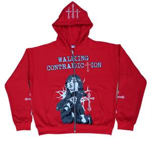 Sweats à capuche personnalisés pour hommes avec broderie et impression Logo personnalisé Sweat à capuche zippé unisexe pour hommes de grande taille - Product Image 1