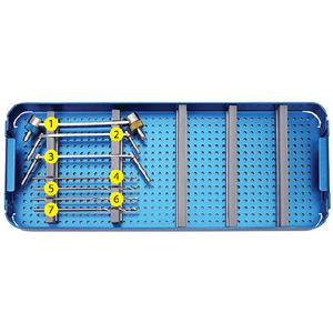 Juego de Instrumentos Ortopédicos para Fragmentos Pequeños, Herramientas de Fijación de Fracturas Óseas, Juego de Instrumentos de Placas y Tornillos para Fragmentos Pequeños - Product Image 5