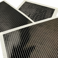 0 ° ±45 ° 90 °   Rouleau de tissu en fibre de carbone à quatre axes - Tapis cousu haute résistance pour pales d'éoliennes