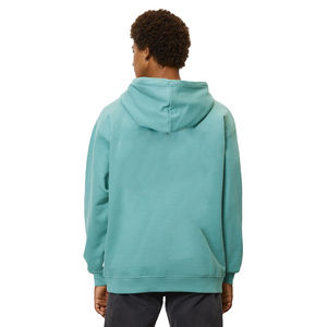 Sudadera con capucha de estilo informal de algodón 100% para hombre en Heavy Winter Fleece Pullover Patrón de estampado térmico Cuello sólido Talla XS - Product Image 5