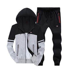 Survêtement sur mesure de haute qualité polaire survêtement deux pièces personnalisé 80% coton 20% Polyester Jogging Suit - Product Image 6