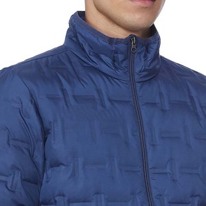 Vestes matelassées pour hommes en vente, service OEM, veste matelassée personnalisée pour homme, vêtements de rue, veste d'hiver unie pour homme, mode de plein air - Product Image 4