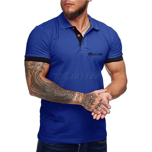 Camiseta Polo de Color Personalizada para Hombre Adulto, Camiseta Polo de Talla Grande para Hombre, Ropa de Verano - Product Image 1