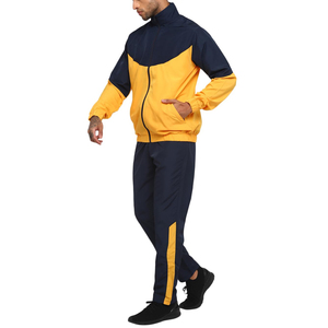 100% traje cortavientos de manga larga de último diseño de alta calidad para hombres a la venta precio barato conjunto de chándales cortavientos para hombres - Product Image 3