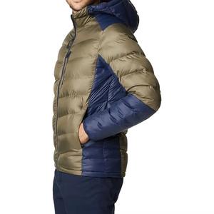 Vestes d'hiver imperméables à fermeture éclair pour hommes, vêtements d'extérieur chauds avec logo personnalisé, vêtements gonflés en tissu, Tessuto Industries - Product Image 3