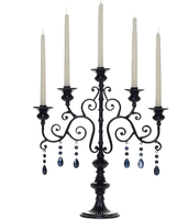Candélabres victoriens faits à la main pour les fêtes de mariage décoration de vaisselle pour les centres de table de Pâques de Noël décorations de table
