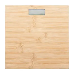 Báscula de Baño Recargable y Sostenible BamFit - Product Image 1