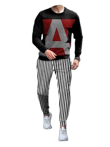 Nuevo chándal con cremallera para hombre, conjunto deportivo de 2 piezas, chándal, ropa para hombre, sudaderas con capucha, chaqueta, pantalones, chándal para hombre - Product Image 5