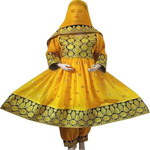 2025 vestido KUCHI afgano con vestido bordado tradicional Tribal hecho a mano para mujeres Festival KUCHI afgano cultura Pashtun - Product Image 5