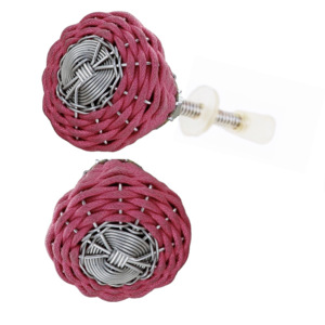 Handmade Modern Brass Cabinet Knobs Pull Handle Cotton Cord Woven Drawer <b>Door</b> <b>for</b> Bedroom Kitchen Bathroom Wardrobe Dresser Made - Product Image 2