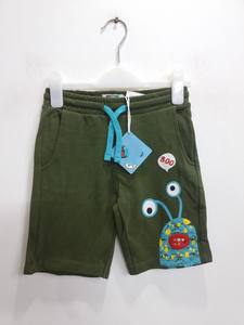 กางเกงวิ่งออกกำลังกายผ้าฝ้ายแฟชั่นสำหรับเด็กผู้ชายกางเกงเอวยางยืดแบบลำลองสีทึบสำหรับเด็กวัยหัดเดินในบังคลาเทศ - Product Image 3