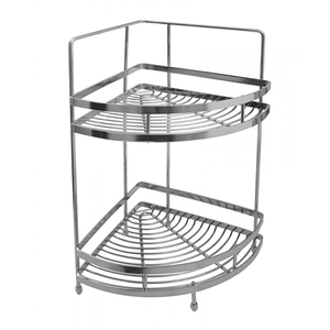 Panier à fruits en métal plaqué argent à plusieurs niveaux, fait à la main, très vendu, panier de rangement pour la maison, utilisation pour le rangement des fruits sur la table - Product Image 1