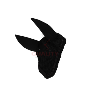 Protector de Orejas para Caballo Estilo Crochet Ligero 2026 Alto Rendimiento Transpirable Lavable Velo Antimoscas Hecho en Pakistán para Jinetes - Product Image 3