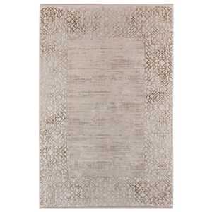 Tapis d'intérieur moderne en bambou et soie Netline Home Depot, 60% viscose, 40% acrylique, anti-peluches, facile à nettoyer, durable, ensemble - Product Image 6