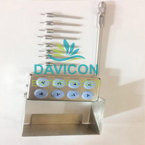 DAVICON Reusable Surgical Instruments 0.6-1.5MM FUE <b>Punch</b> Ultra Sharp Stainless Steel for Hair Transplant - Product Image 4