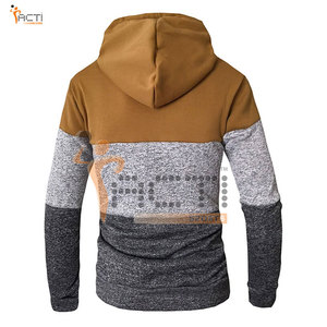 Sweats à capuche de marque privée en tissu doux pour hommes Style différent Logo personnalisé Meilleur matériau Sweats à capuche pour hommes - Product Image 2